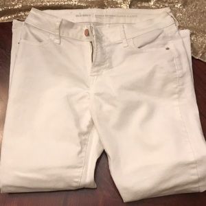 Old navy skinny jeans mid rise